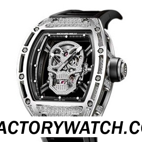 一比一 Richard Mille 理查德·米勒 RM 052 骷髅 镶钻 - noob终极版