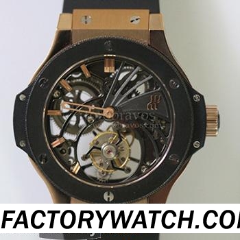 一比一 Hublot 宇舶 Big Bang 大爆炸 Tourbillon 陀飞轮 304.PX.1180.LR Limited Edition 限量版 - Noob完美版