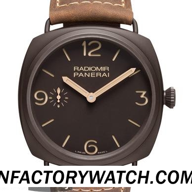 一比一 Panerai 沛纳海RADIOMIR COMPOSITE? 3 DAYS Pam00504/Pam504 - Noob完美版