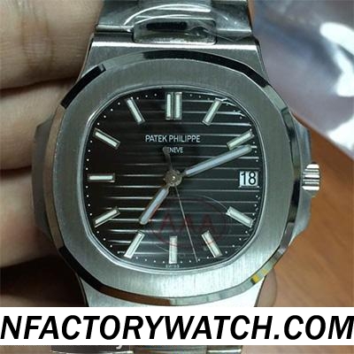 一比一 PATEK PHILIPPE 百达翡丽 Nautilus系列 5711 黑色表盘 - Noob终极版