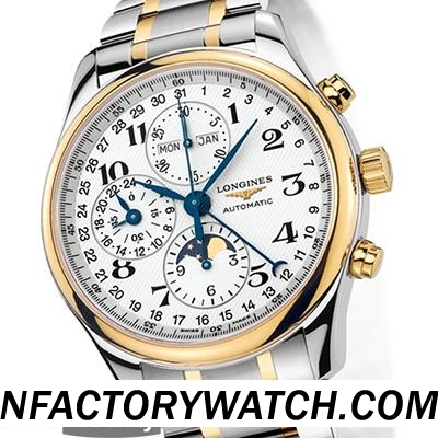 一比一 Longines 浪琴 Master Collection 名匠系列 L2.773.5.78.7 月相 - Noob完美版