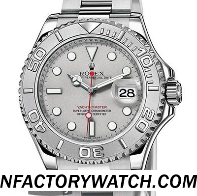 一比一 rolex 劳力士 YACHT-MASTER 游艇名仕型 116622 银盘 - Noob v3 完美版