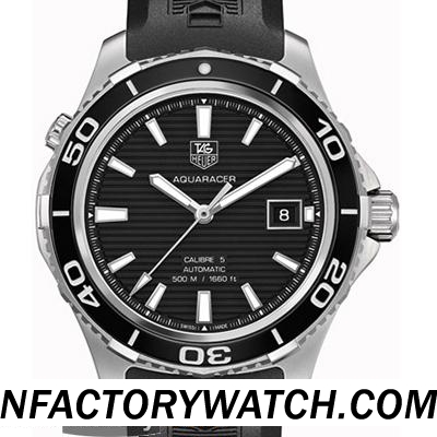 一比一 TAG HEUER 豪雅 AQUARACER 竞潜 WAK2110.FT6027 - Noob完美版