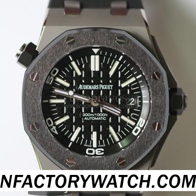 一比一爱彼 Ap Diver 皇家橡树离岸型系列 Royal Oak Offshore 15703ST.OO.A002CA.01 陶瓷钛壳版 - Noob终极版