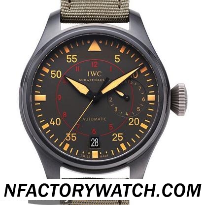 一比一 IWC 万国 PILOT WATCH 大型飞行员 TOP GUN 海军空战部队 IW501902 - Noob完美版