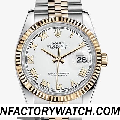 一比一 Rolex 劳力士 Datejust 日志型 116233-0149 - Noob终极版