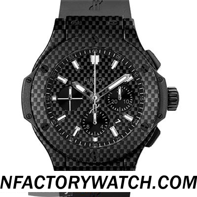 一比一 Hublot 宇舶 Big Bang 大爆炸 301.QX.1724.RX All Carbon Fiber 全碳纤维 - Noob完美版