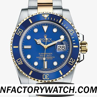 一比一劳力士Rolex SUBMARINER DATE 116613LB - Noob终极版