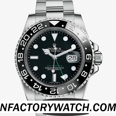 一比一劳力士Rolex格林尼治型 II GMT 116710LN - Noob V4 终极版