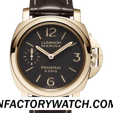 一比一沛纳海Panerai LUMINOR MARINA 8 DAYS ORO ROSSO  PAM00511/PAM511 - Noob完美版