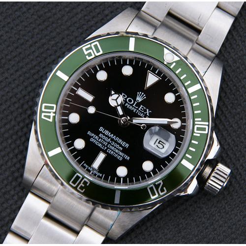 高仿劳力士ROLEX-潜航者型系列 Submariner 16610 LV 绿水鬼 V2 最佳1：1版本