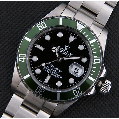 高仿劳力士ROLEX-潜航者型系列手表 Submariner 16610 LV 绿水鬼 V2 最佳1：1版本